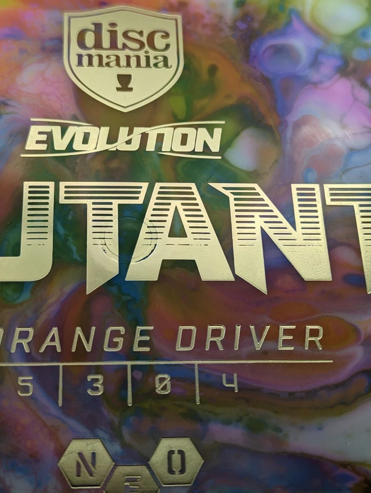 New Discmania Evolution Neo Mutant Midrange Custom Dyed Disc Golf Disc 180 Grams - Image 4 of 4