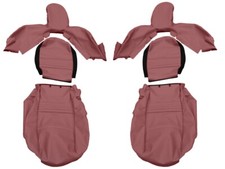 Fits Porsche Boxster 1997-2004 Original Boxster Red Leather Seat Covers Fits Porsche Boxster 1997-2004 Original Boxster Red Leather Seat Covers