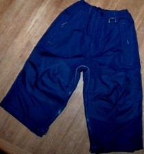 Snow Pants Navy Insulated Lands' End Squall Boy size 2T New