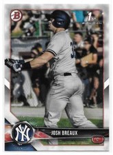 2018 BOWMAN DRAFT - PROSPECT - JOSH BREAUX (#BD-57)