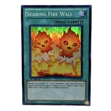 Yu-Gi-Oh! TCG - Searing Fire Wall (HA05-EN027) Super Rare - Near Mint - 1x - 