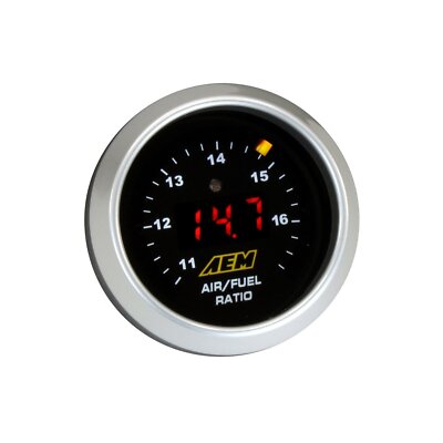 AEM 30-4110 Wideband O2 UEGO Controller Air Fuel Ratio Gauge Kit Bosch 4.9 LSU