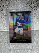 2018 Select Prizm Saquon Barkley Silver Prizm Rc Rookie Card #17 - Clean Copy !