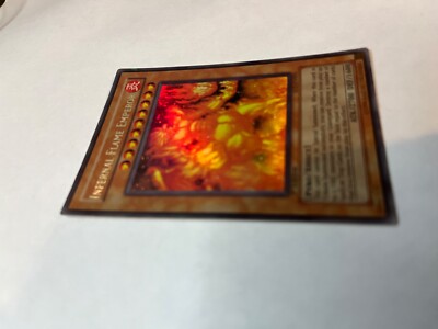 Yu-Gi-Oh! TCG SD3-EN001 Infernal Flame Emperor 1st Edition Structure Deck |  eBay