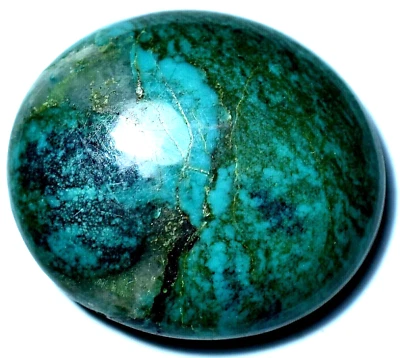 Unbehandelt 39.65 CT Natürlich Carico See Türkis Agl Zertifiziert Cabochon - Bild 1 von 4