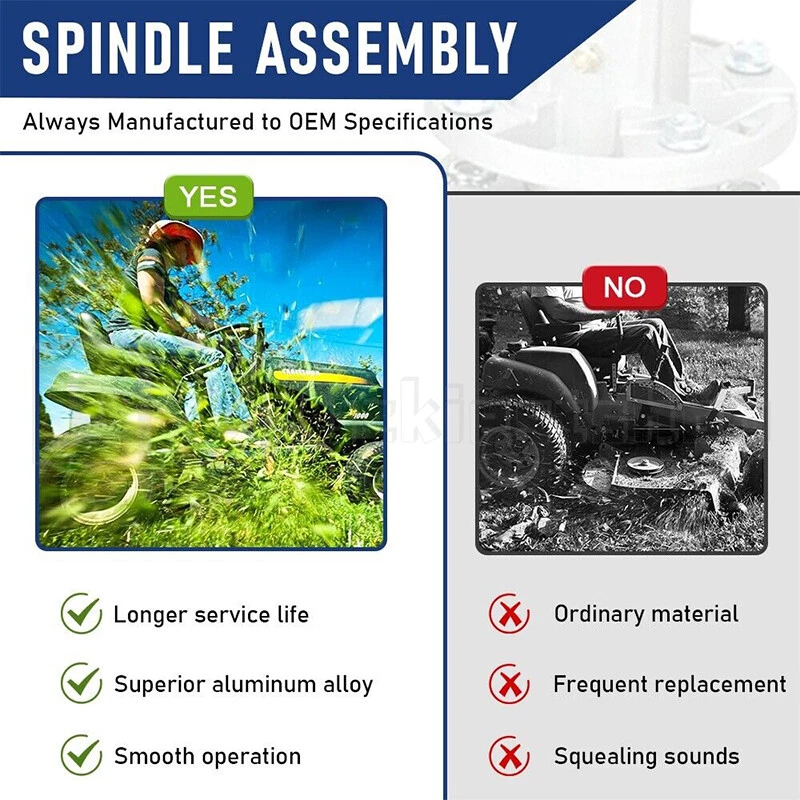 Deck Rebuild Kit Fits 42" John Deere 100 Series 102 D105 / E100 /LA100 / X105 AU - image 3 of 4