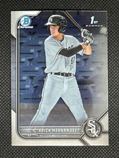 2022 Bowman Chrome Erick Hernandez BCP-181