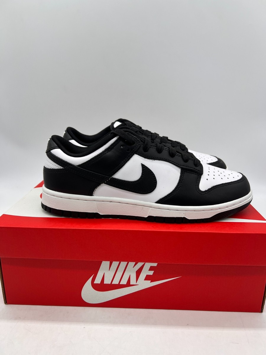 Nike Dunk Low Retro MEN'S White Black Panda DD1391-100 Sneakers