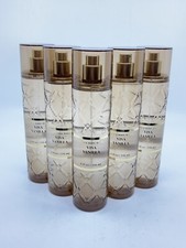 bath and body works 5 Pc VIVA VANILLA Fine Fragrance Mist 8 Oz New 