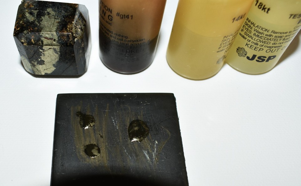 Gold Silver Coper Ore Cube 1800s Ore Knob Copper Mine North Carolina