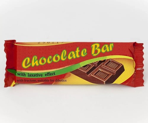 Chocolate laxative COMFORT bars - 6 PIECES, get relief FAST For diabetic people