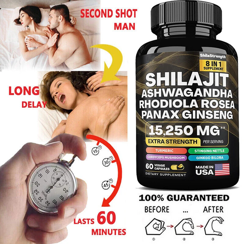 Shilajit 8-in-1 — energy and male performance