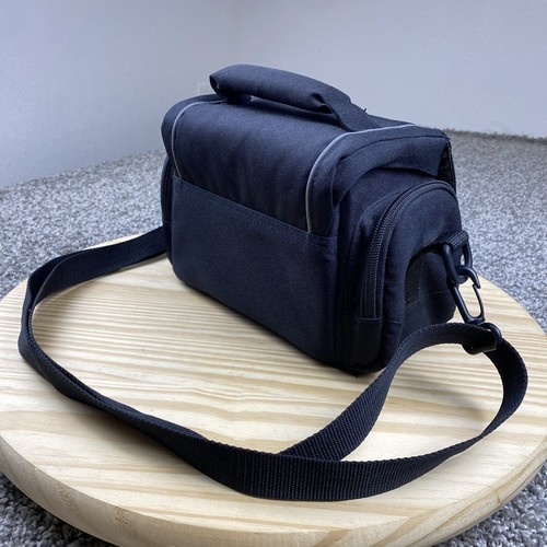 Case Logic Camera Bag Black Camcorder Gadget Padded Interior 3 Zip Compartments* - Picture 7 of 15