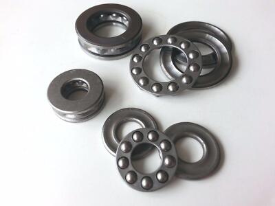 6 Stück Axialkugellager 51203 – 17x35x12 Mm, Chromstahl, P5 Toleranz, Einreihig, Für Wagenheber & Rotierende Anwendungen