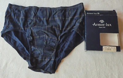 Slip ouvert bleu marine taille 4 marque Armor-Lux (vt) - Photo 1/3