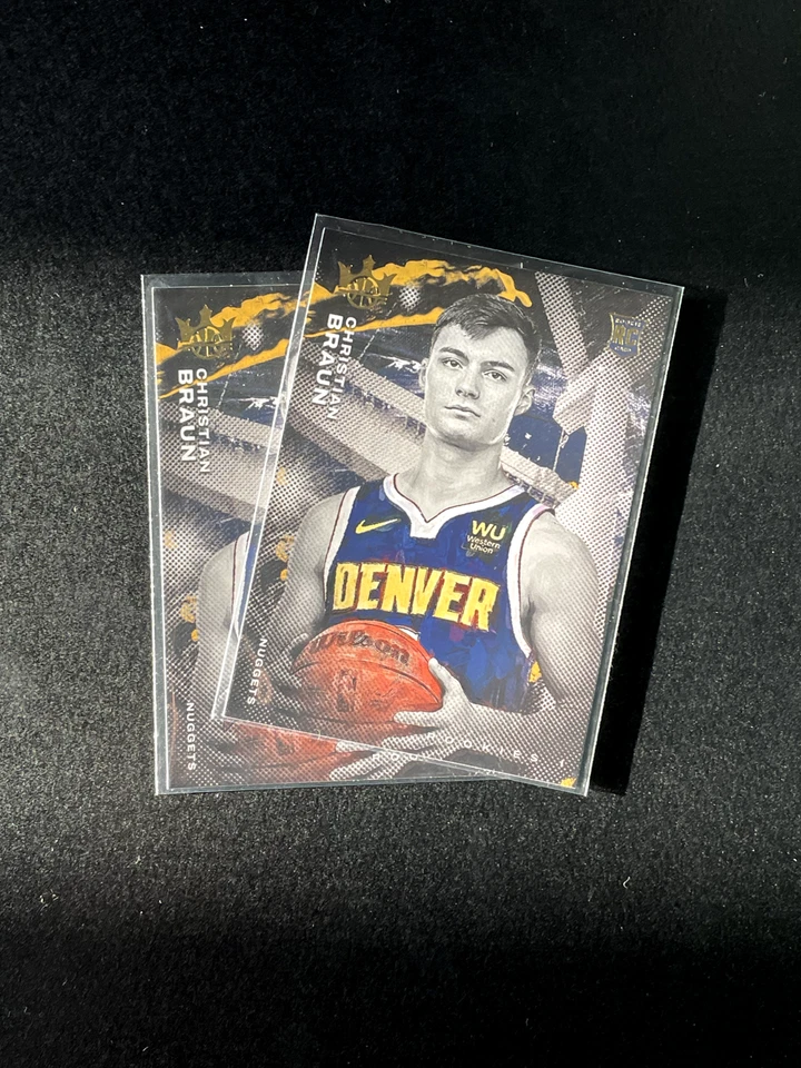 2022-23 Panini Court Kings Christian Braun Rookie RC Level I - Image 3 of 3