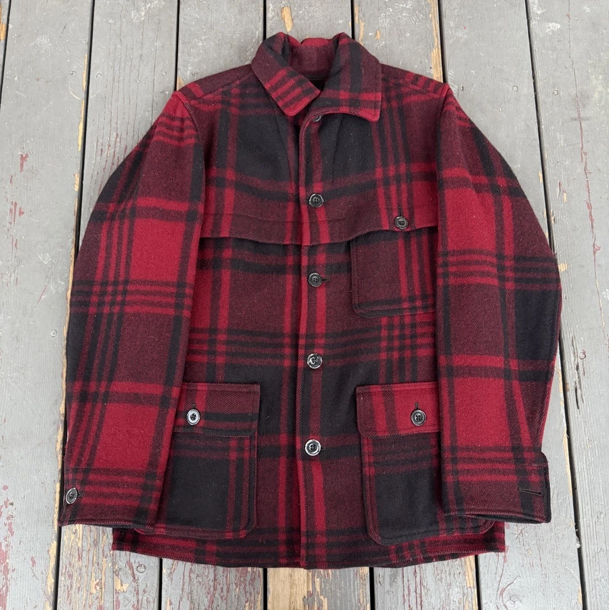 1930s Decade 100% Wool Vintage Outerwear Coats & Jackets for Men