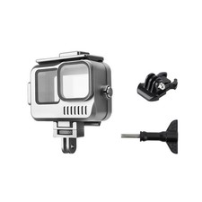Aluminum Alloy Waterproof Case Protective Frame For GoPro 9/10/11 Black Camera h