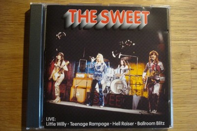 CD THE SWEET  LIVE 1973! BALLROOM BLITZ ACTION BLOCK BUSTER HELL RAISER CO CO