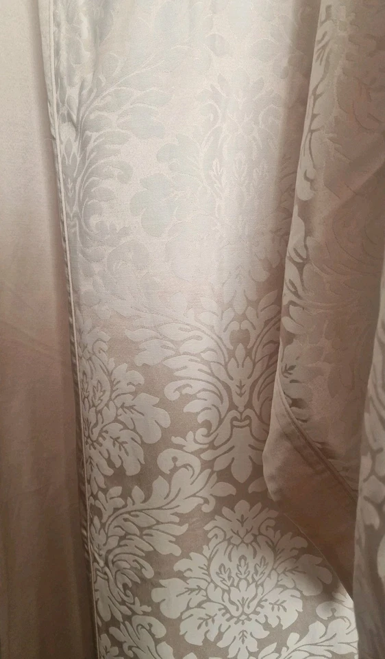 SANDERSON cream/gold Double Duvet & 2 Pillow Cases 76 X 76 Inch Satin Border - Image 4 of 4