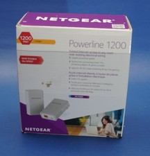  2 netgear powerline 1200 adapters gigabit ethernet port