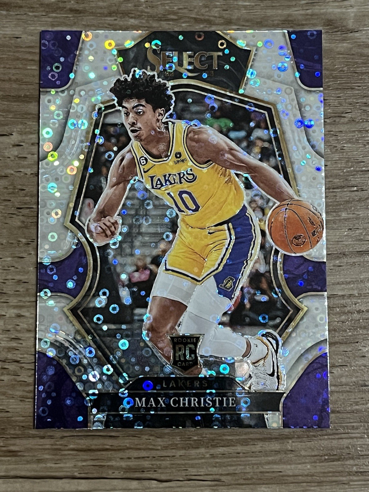 2022-23 Panini Select Premier Level Disco Prizm Max Christie #181 Rookie RC