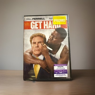Get Hard (DVD, 2015, Will Ferrell, Kevin Hart) New & Sealed.