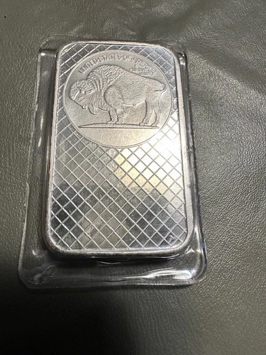 5 oz Buffalo Silver Bar (SilverTowne)