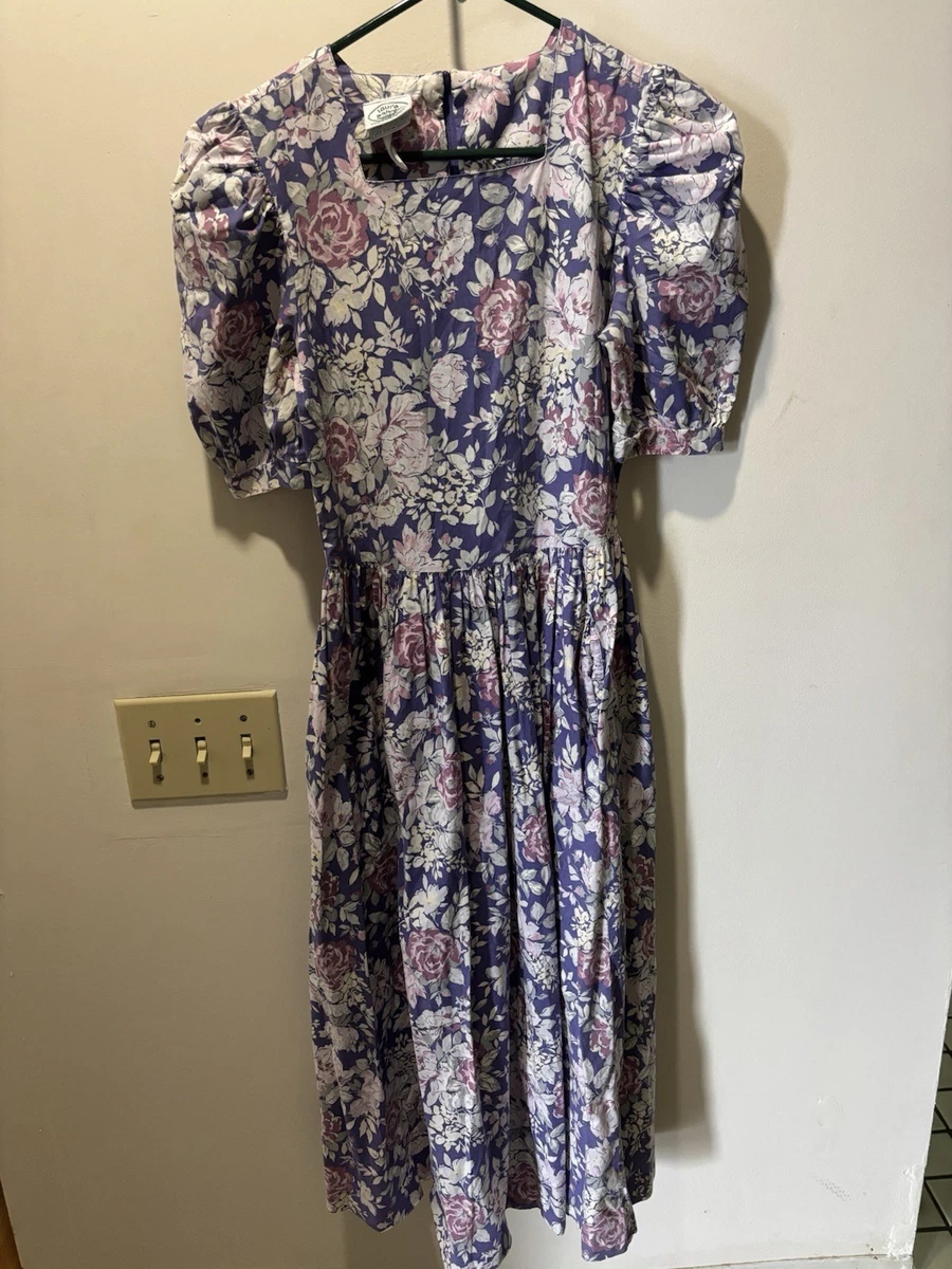 Laura Ashley Purple Original Vintage Dresses for Women for sale | eBay