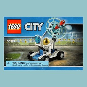 LEGO City Space Utility Vehicle 30315 Rover Astronaut Minifigure Gold Visor