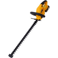 20V Cordless Hedge Trimmer 22 Inch Steel Blade Powerful and Efficient