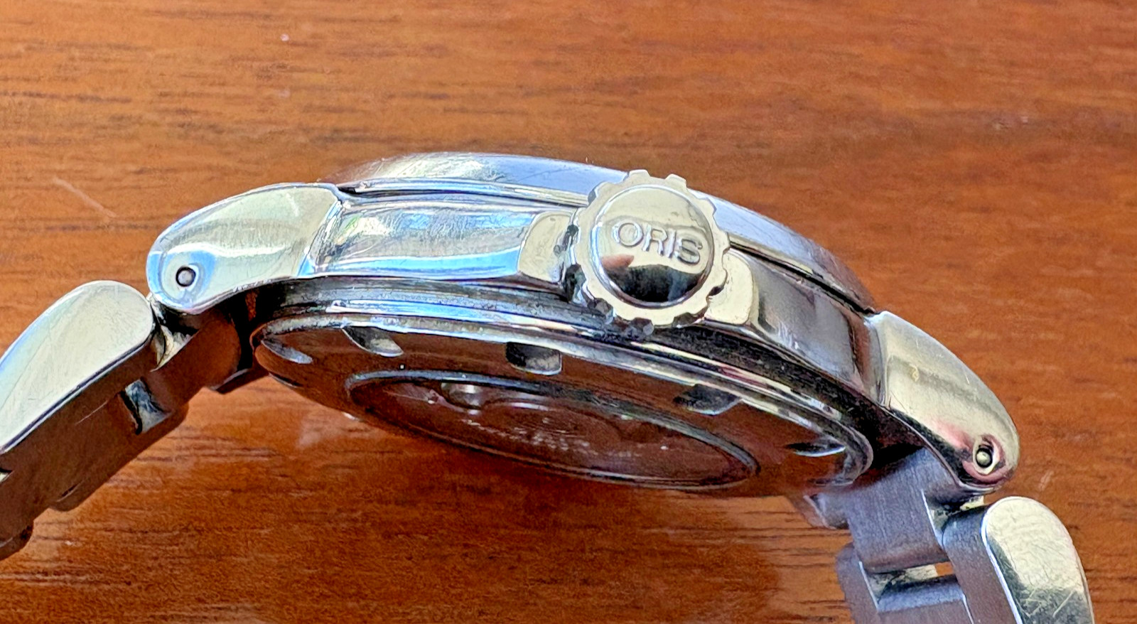 Oris Full Steel Small Seconds Automatic Men's Wat… - image 4