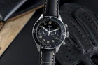 Heuer German Army Flyback Chronograph Manual Wind 1550 SG Vintage Classic