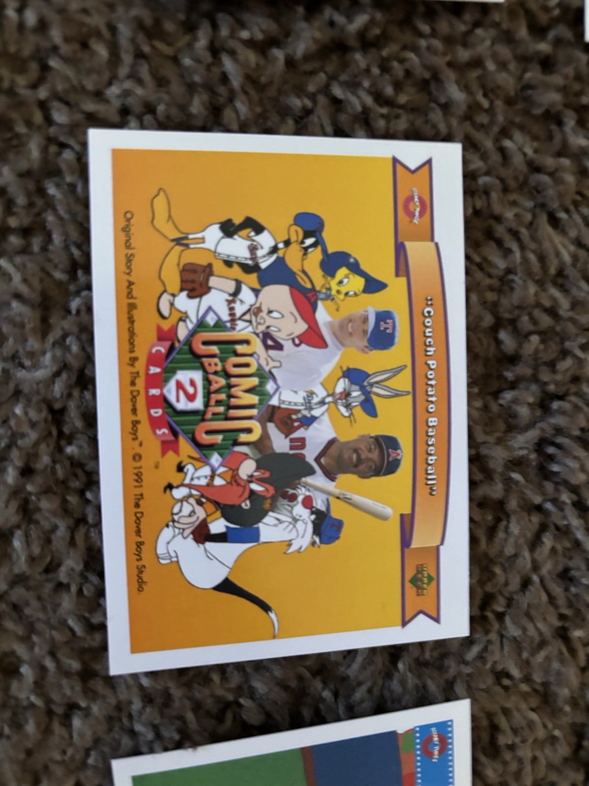 1991 UPPER DECK COMIC BALL 2 BASEBALL CARDS Approx 100 Cards