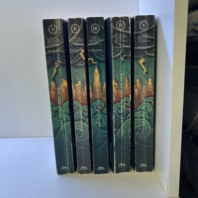 Percy Jackson books 1-5