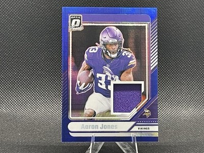 2024 Panini Donruss Optic Threads AARON JONES (DTB-AJS)