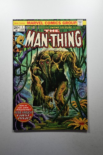 Man-Thing #1 (Marvel Comics January 1974) FN/VF condition
