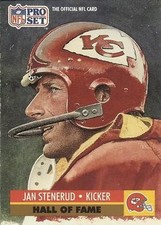 1991 Pro Set #31 Jan Stenerud