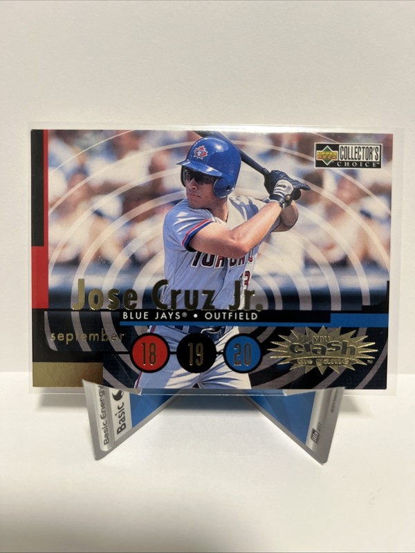 1998 Upper Deck Collector's Choice - You Crash the Game Jose Cruz Jr. #CG23
