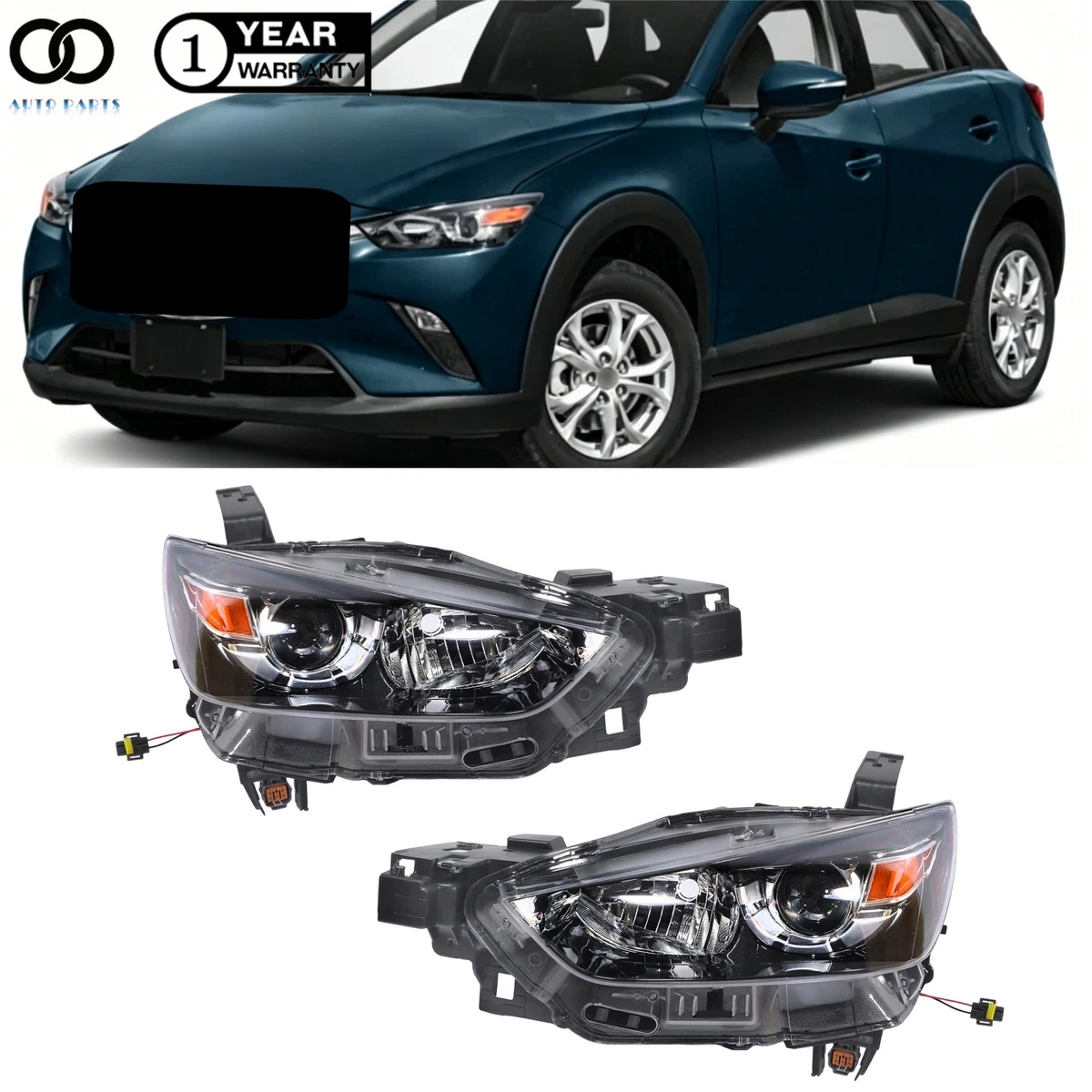 Headlights for 2016 Mazda CX-3 for sale | eBay