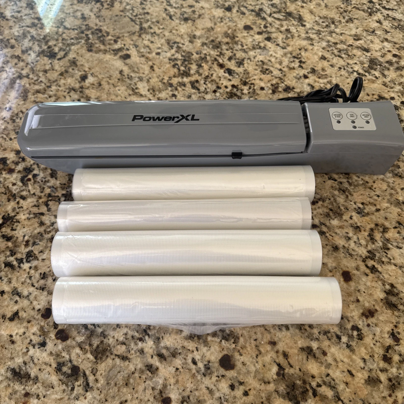 PowerXL Duo Nutrisealer 6in1 Vacuum Sealer with Vacuum Seal Rolls