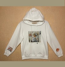 Sweat à capuche blanc neuf