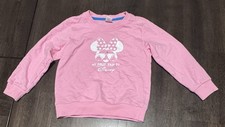 Toddler 3T My First Trip To Disney Crewneck Sweater 90s Pink