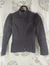 Wool And Mink Vintage CESARE FABBRI Size 38/small