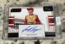 Joey Logano 2025 Panini Turn Four Racing Center Stage Signatures # 29/49 CES-JLG