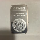 APMEX 1 Troy Oz .999 Fine Silver Bar - 1 oz Total Silver Content