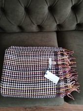 Designers Guild Ashbee Blanket/Throw/Cover Multi-Coloured 130 x 190cm 70% Wool