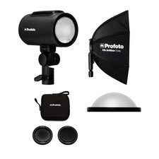 Profoto A2 Monolight with Clic Dome and Clic Grid Kit
