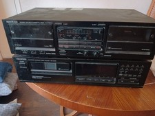 kenwood home cd player used 10200532- 2 deck Cassette player used 110