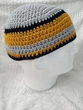 Adult Handmade Crochet Skull Cap Kufi